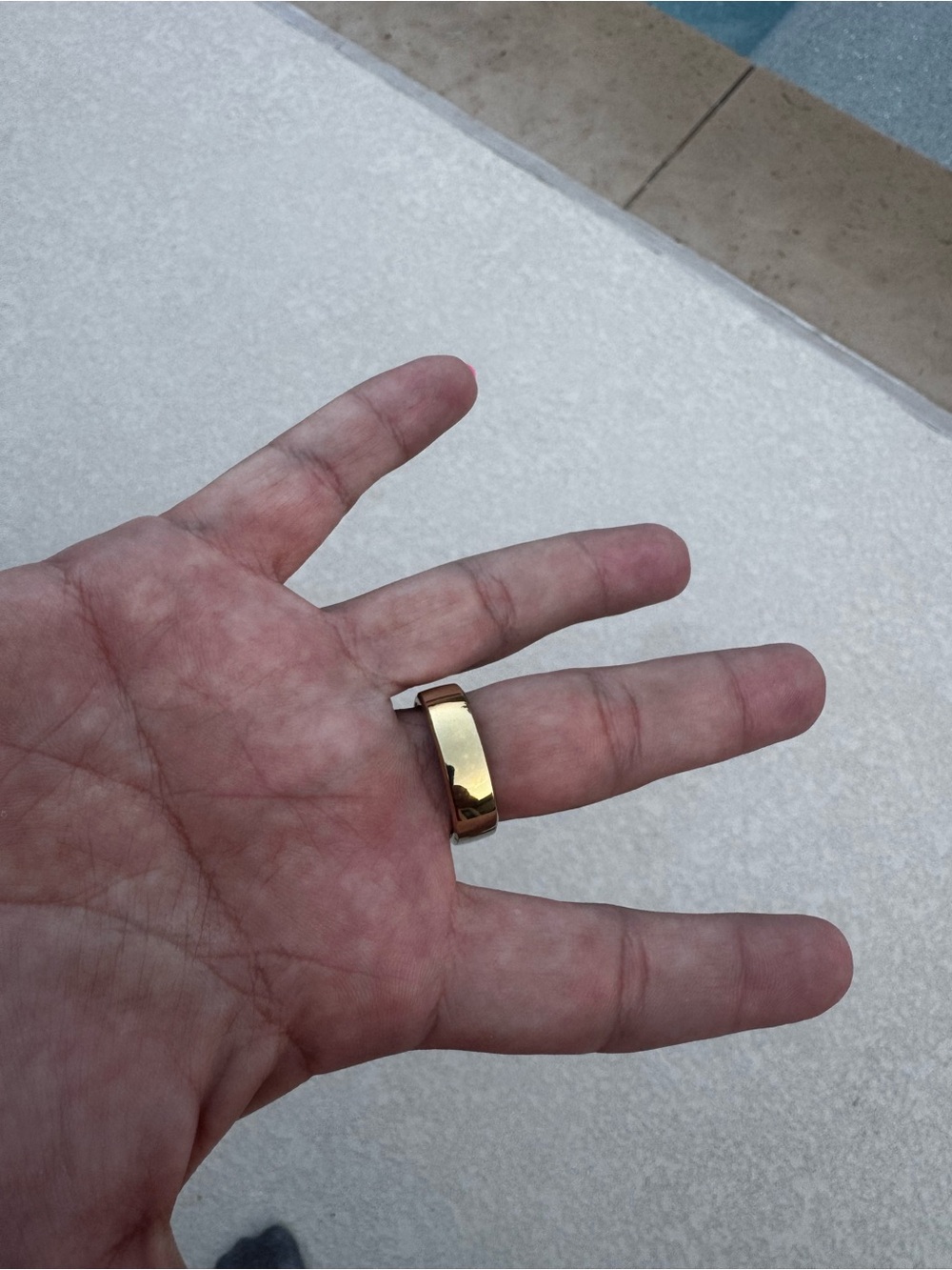 RingConn Gen 2 Smart Ring Gold Size 9 Sleep Fitness Tracker Charger Included - Picture 6 of 6